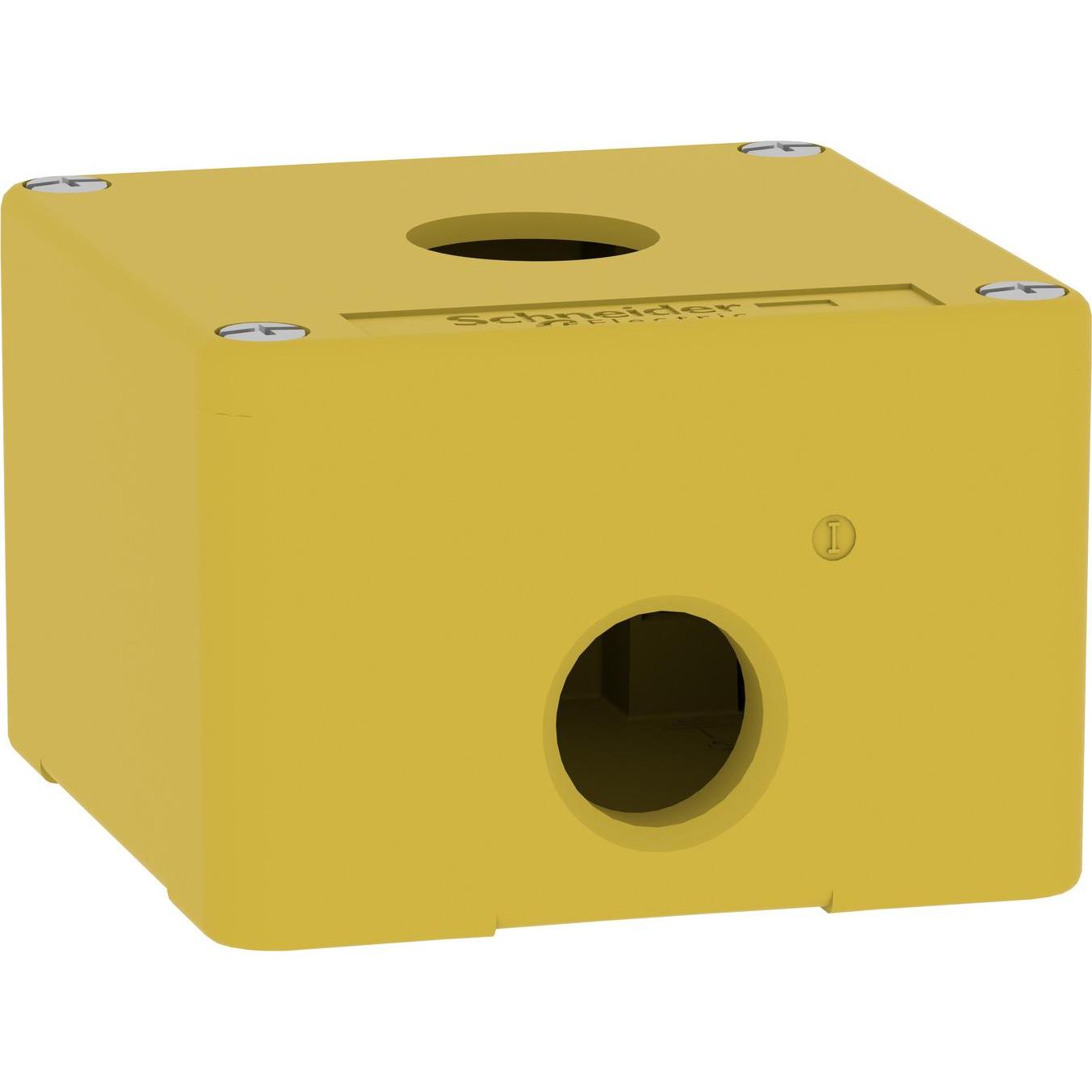 Thumbnail - Schneider Electric XAPK1201 Leergehäuse XAP Metall gelb für Not-Aus/Ha - CSA (Gehäuse), Elektronikzubehör + Gehäuse, Gel...