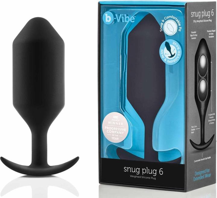 Produktbild Shots Snug Plug 6 Black