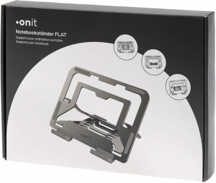 Image du produit Onit Support pour ordinateur portable FLAT 10 - 15.9", diagonale d'écran : 15.9