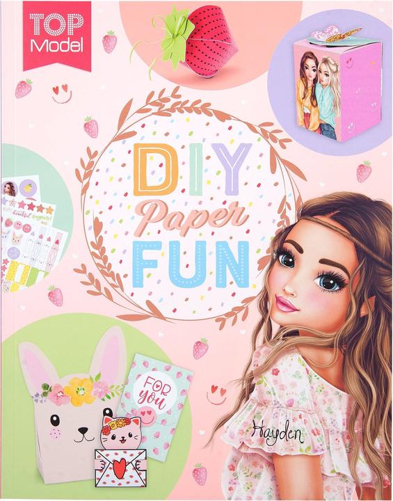 Actual product image Top Model DIY Paper Fun Book