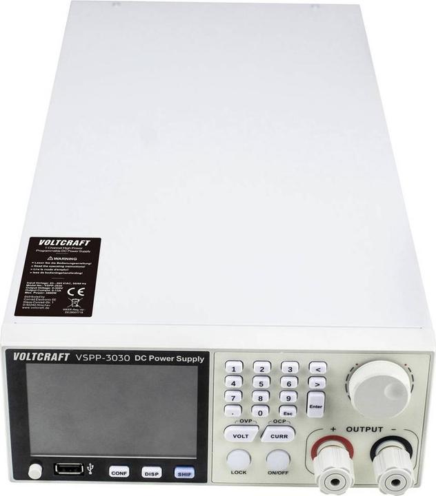 Actual product image Voltcraft VSPP-3030 Labornetzgerät fuer Rackeinbau einstellbar 0 -/DC 0