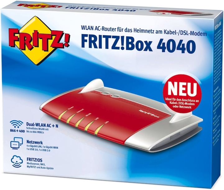 Actual product image AVM FRITZ!Box 4040
