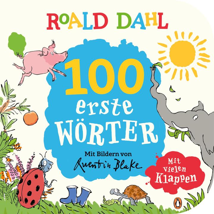 Actual product image Roald Dahl - 100 First Words (German, Roald Dahl, 2023)