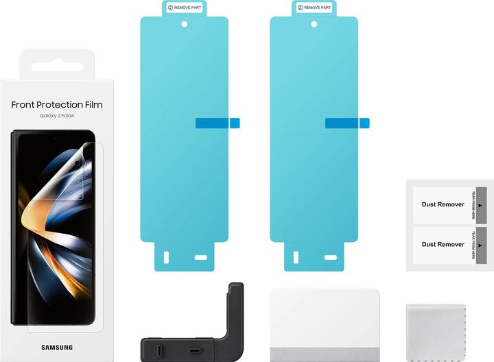 Actual product image Samsung Fold screen protector (2 Piece, Samsung Galaxy Z Fold4)