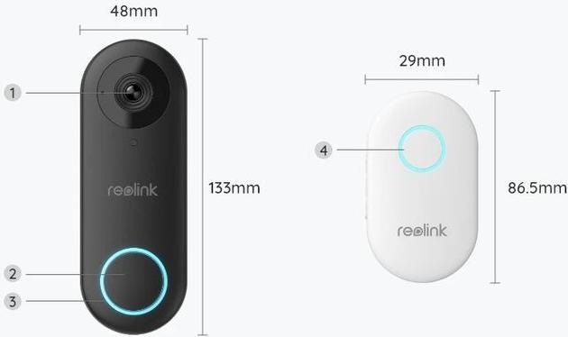 Produktbild Reolink D340P (Kabelgebunden, Ethernet)