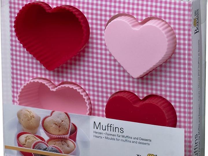 Image du produit Birkmann Muffin au coeur 4pc (7 cm)
