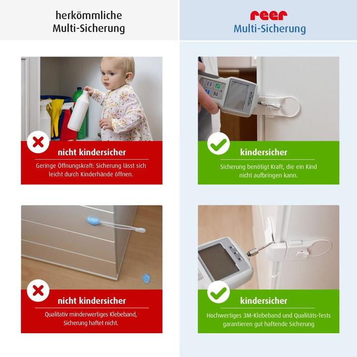 Actual product image Reer Cabinet lock, drawer, 1 pc.