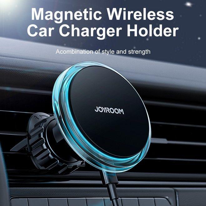 Produktbild Joyroom Magnetic Wireless Car Charger Holder
