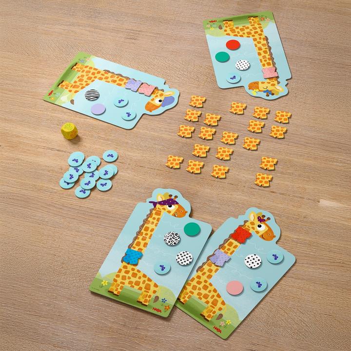 Actual product image Haba Lasse Giraffe (English, French, German, Italian, 2 - 4 Players)