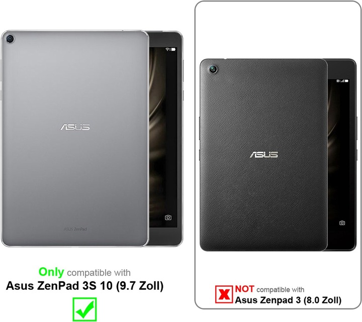 Productafbeelding Cadorabo Tablet hoes Universeel 360 (Asus ZenPad 3S 10)