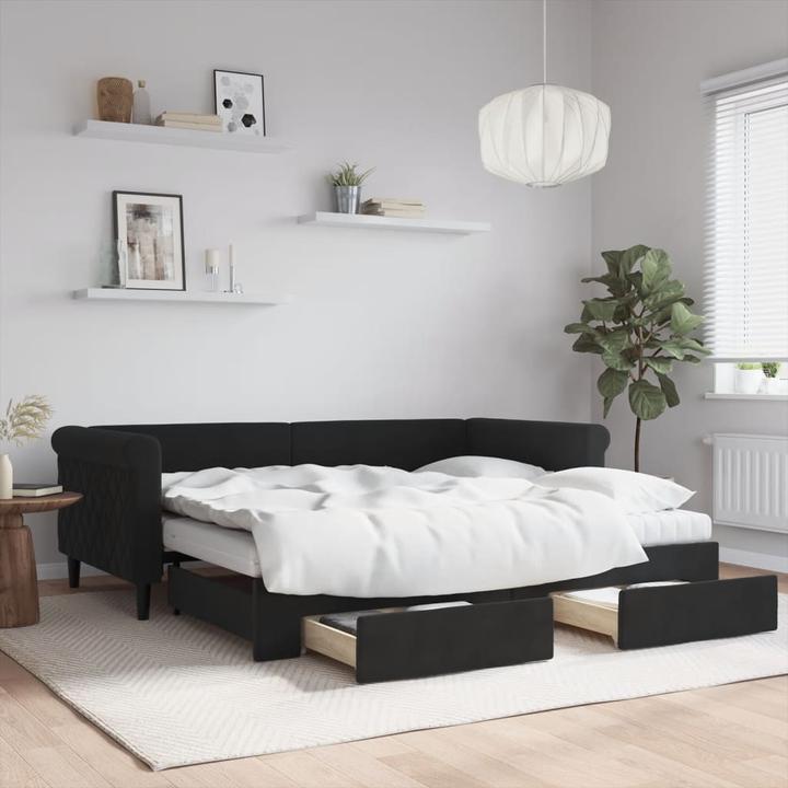 Produktbild vidaXL ausziehbares Tagesbett