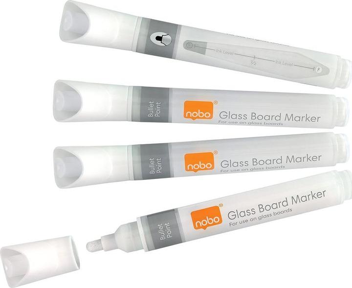 Produktbild Nobo Glasboard Marker (4 x)