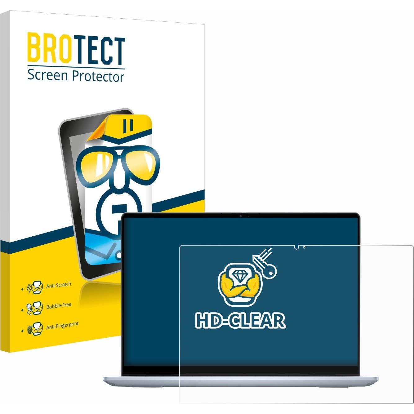 BROTECT Schutzfolie Displayschutz Klar (7440"), Notebook Schutzfolie