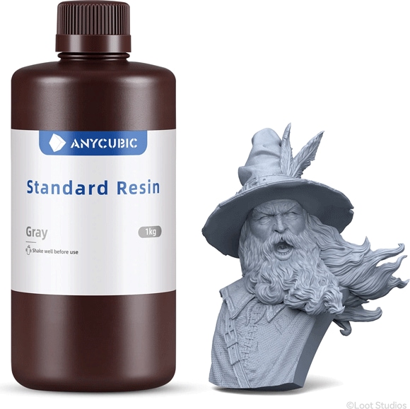 Immagine prodotto Anycubic Resina UV normale (Grigio, 1000 g)