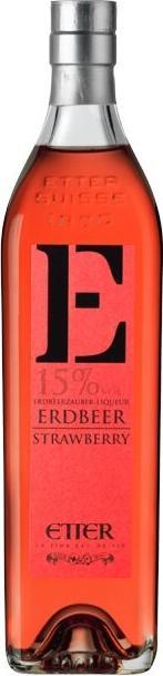Actual product image Etter Strawberry liqueur Strawberry magic (1 x 35 cl)