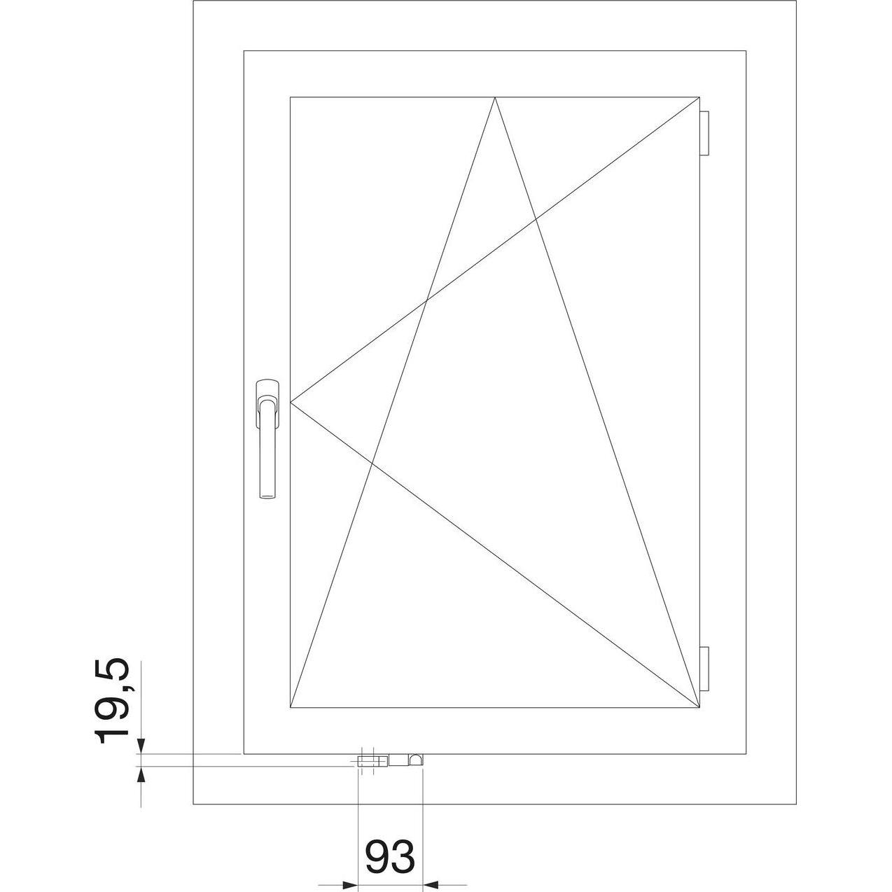 Thumbnail - Maco, Türbeschlag + Scharnier, Drehsperre aufschraubbar, selbstschliessend, silber, sperrbar (10535)