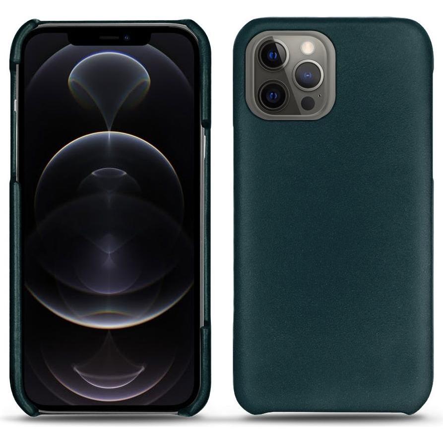 Noreve Lederschutzhülle (Apple iPhone 12 Pro), Smartphone Hülle, Blau