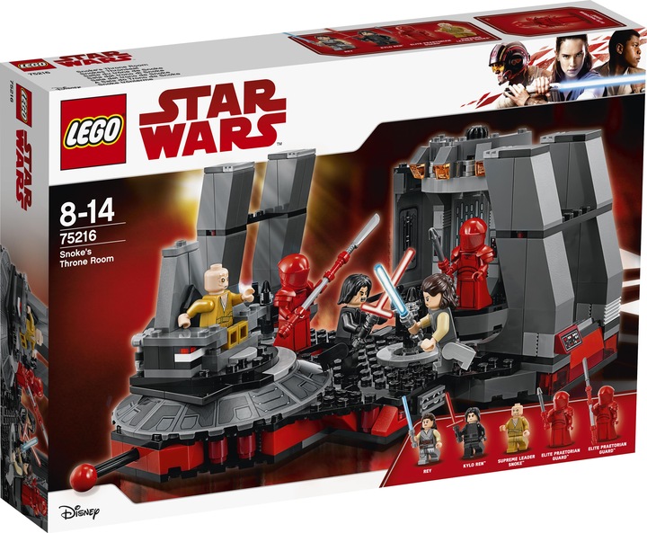 Actual product image LEGO Snokes Throne Room (75216, LEGO Star Wars)