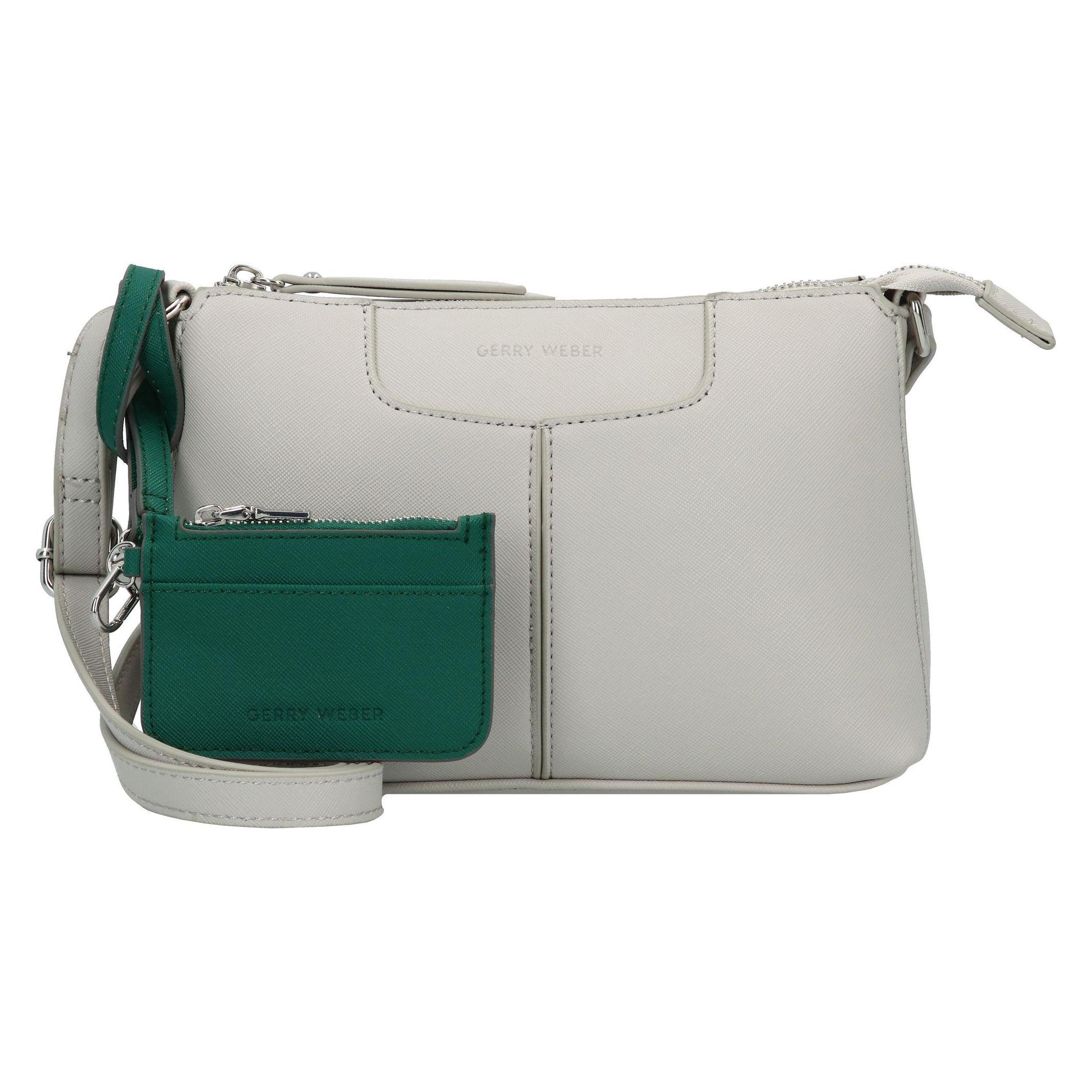 Gerry Weber, Damen, Handtasche, Colourpatch Umhängetasche 22 Cm, Grau