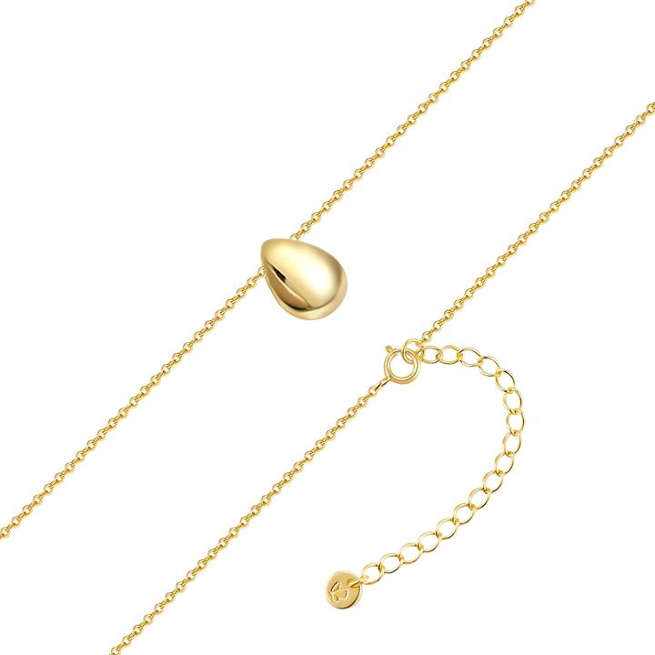 Immagine prodotto Glanzstücke München Kette mit Anhänger Sterling Silber gelbgold - 38306 (Argento)