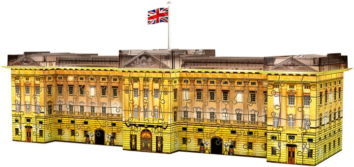 Actual product image Ravensburger Buckingham Palace at night (216 pieces)
