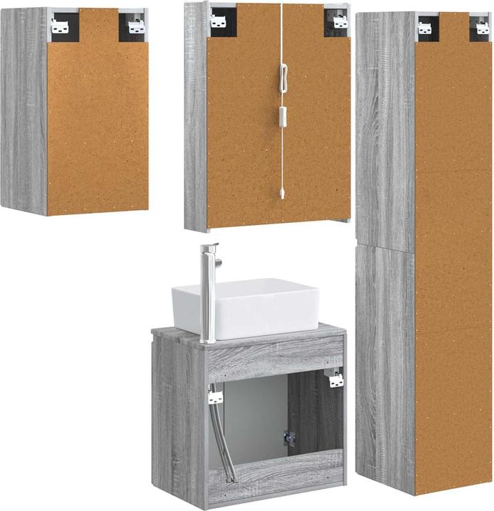 Produktbild vidaXL Badezimmerschrank