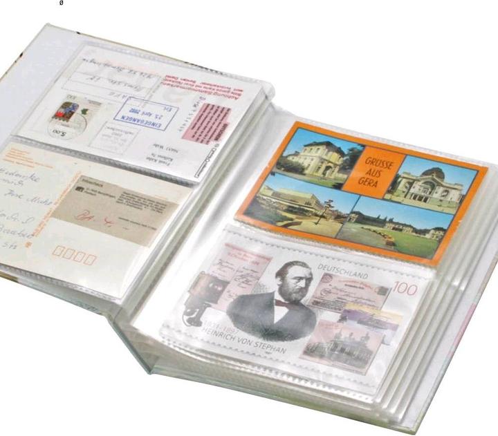 Actual product image Safe Post and picture postcard album Retro-Desi