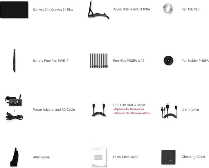 Immagine prodotto Huion Kamvas 24 (23.80", 5000 lpi)