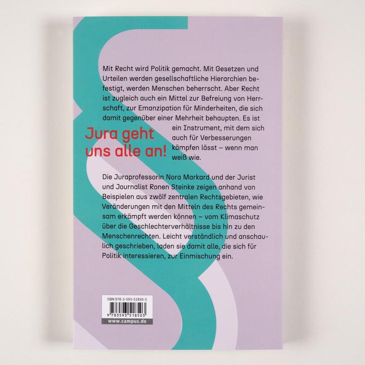 Produktbild Jura not alone (Deutsch, Ronen Steinke, Nora Markard, 2024)