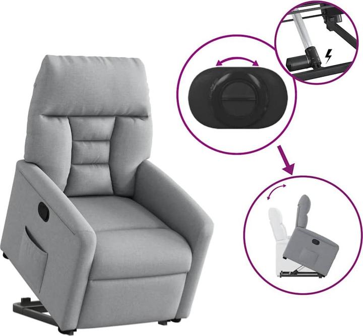 Produktbild vidaXL Relaxsessel mit Aufstehhilfe