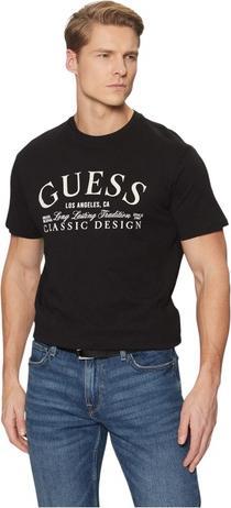 Immagine prodotto Guess Herren T-Shirt Classic Bsc Intl Klassisches Design Schwarz (M)