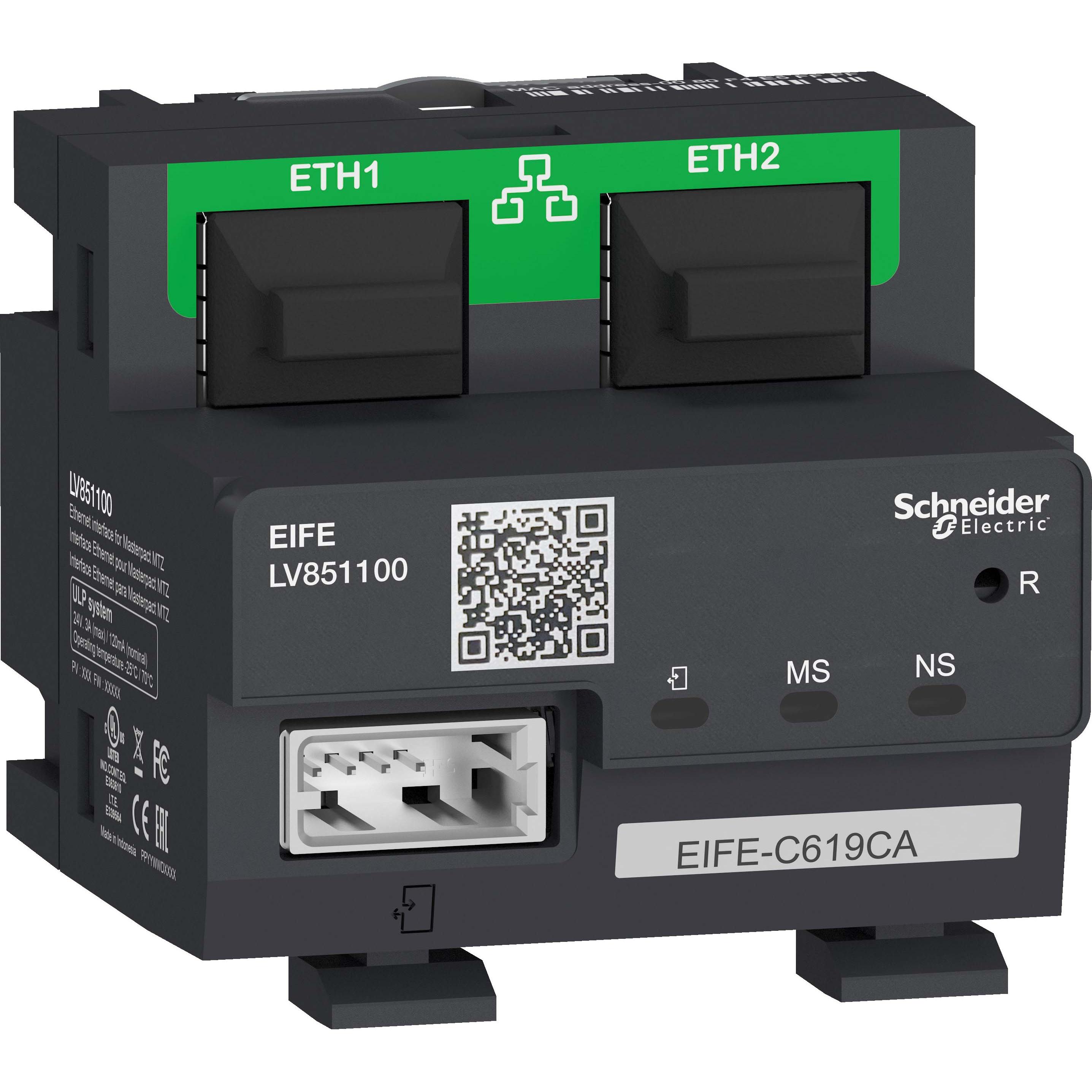 Schneider Electric EIFE Ethernet Inferface MTZ1Einschubkassette LV851100, Automatisierung