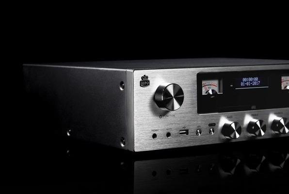 Produktbild GPO PR200 - Premium Line HiFi systeem, DAB+ radio, CD, USB, bluetooth (Bluetooth, WLAN, 1x 12 W)