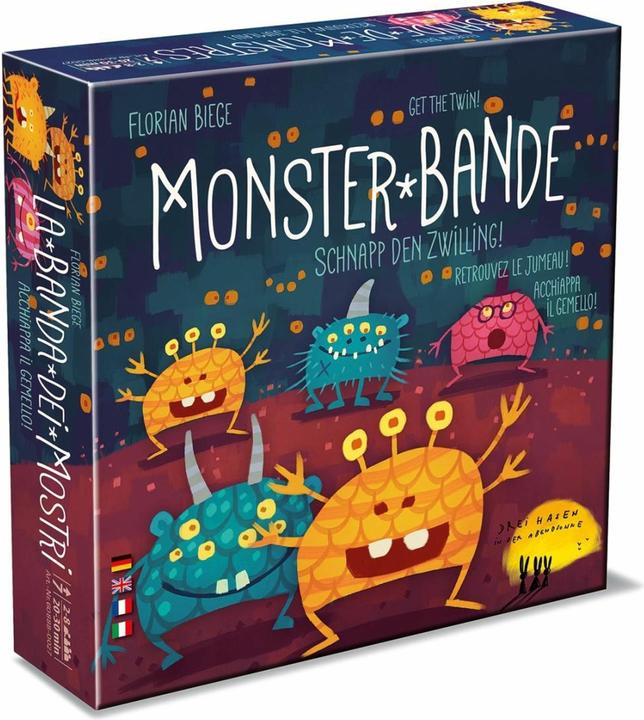 Drei Hasen in der Abendsonne Monster-Bande (Florian Biege, Deutsch, Französisch, Italienisch, Englisch)