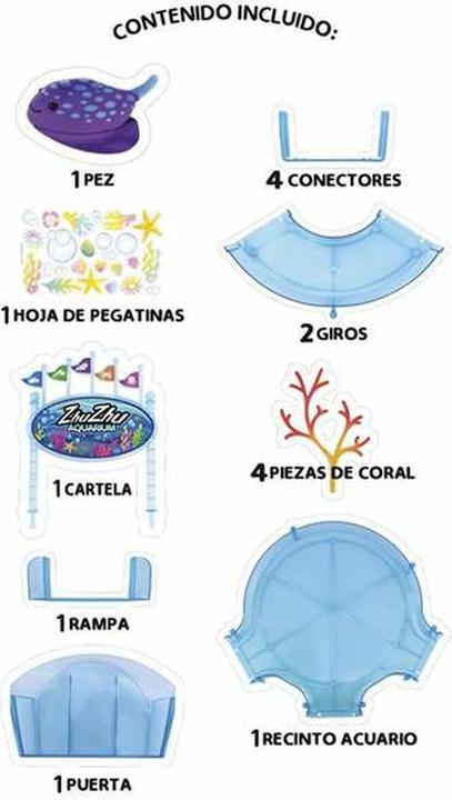 Produktbild Zhu Zhu Pets Zhu Zhu Aquarium Startsaet med Fisk (Dekoration, sonstige Gegenstände)