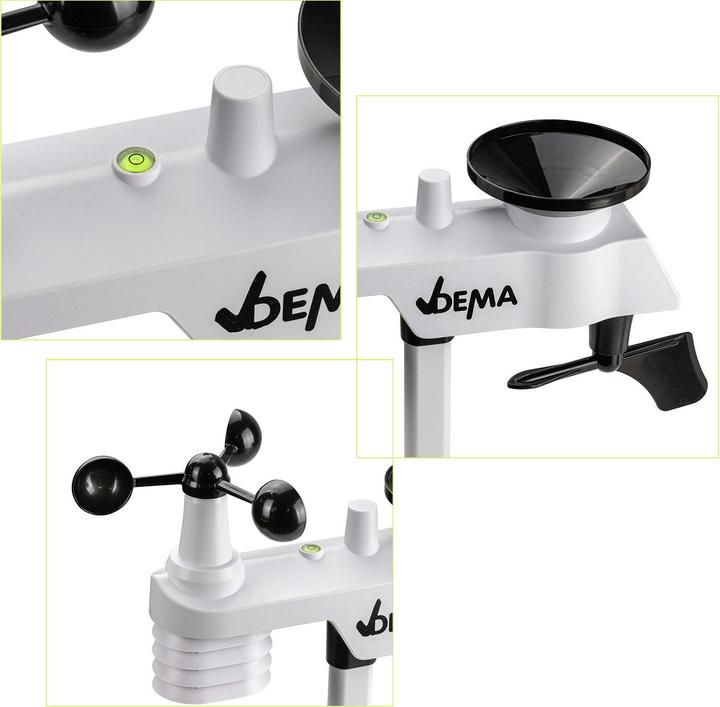 Produktbild Dema Funkwetterstation Thermometer mit Farbdisplay