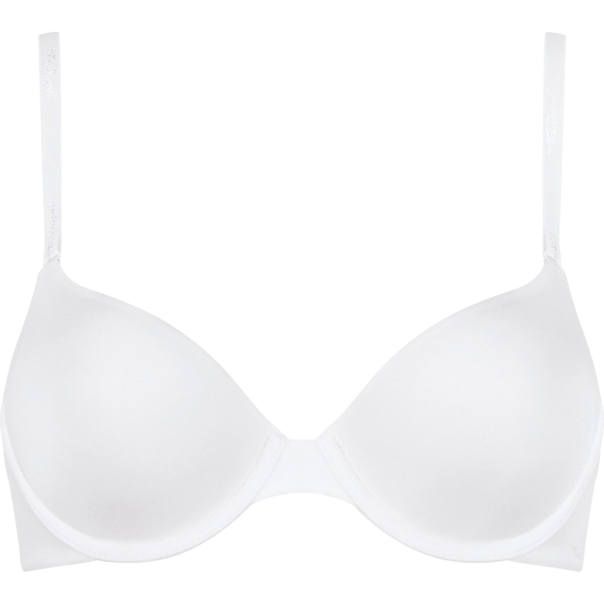 Triumph body makeup ladies t-shirt underwired bra (1-Pack), White Triumph body makeup ladies t-shirt underwired bra (1-Pack), White