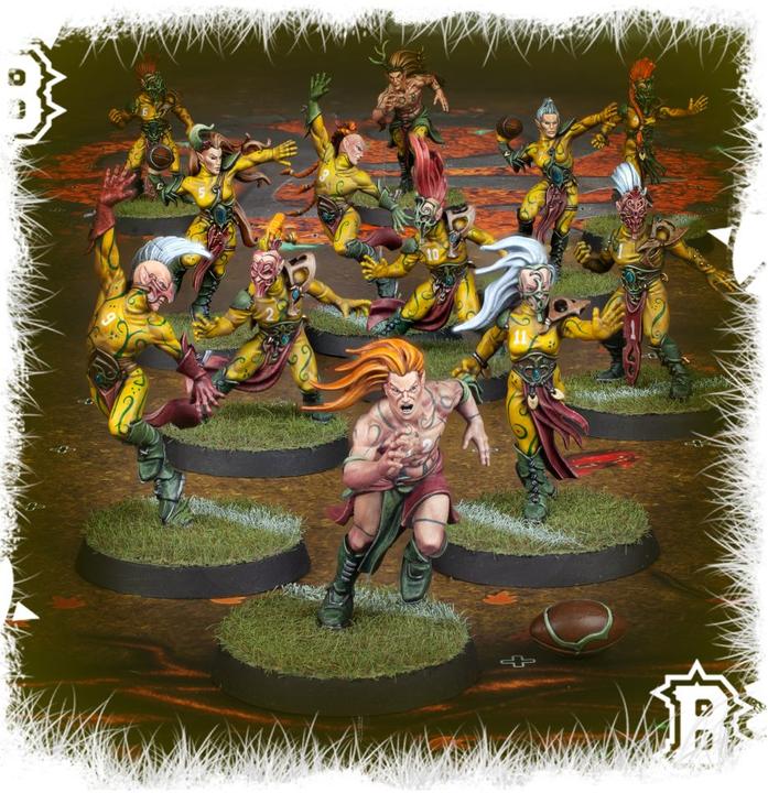Produktbild Games Workshop Blood Bowl - The Athelorn Avengers - Wood Elf Blood Bowl Team (Kunststoff)