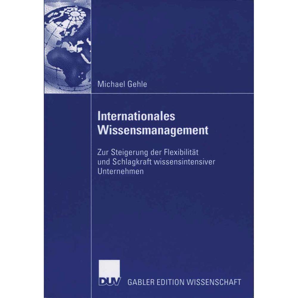 Internationales Wissensmanagement, Fachbücher