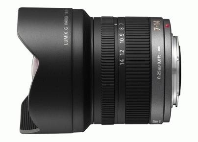 Productafbeelding Panasonic Lumix G Vario 7-14mm f/4 ASPH. (Micro Vier Derde, Micro Vier Derde)