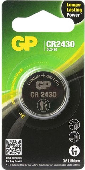 Image du produit GP Batteries Lithium CR2430 (1 pcs, CR2430, 300 mAh)