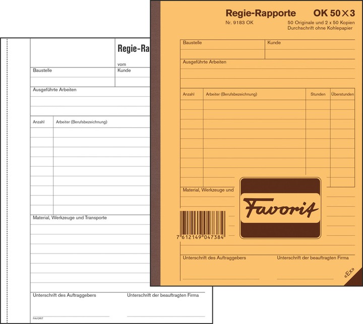 Image du produit Favorit Rapports des directeurs (2 x)