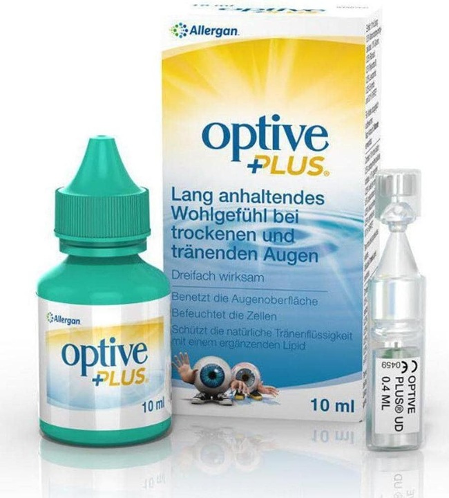 Produktbild Optive Plus Augen-Pflegetropfen Fl (10 ml, 10 ml Optive Plus Augen-Pflegetropfen)
