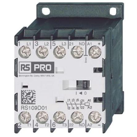 Thumbnail - Rs Pro Leistungsschütz 230 V-Spule, 4 -polig, 3 400 V / 12 A 5,5 kW, Relais