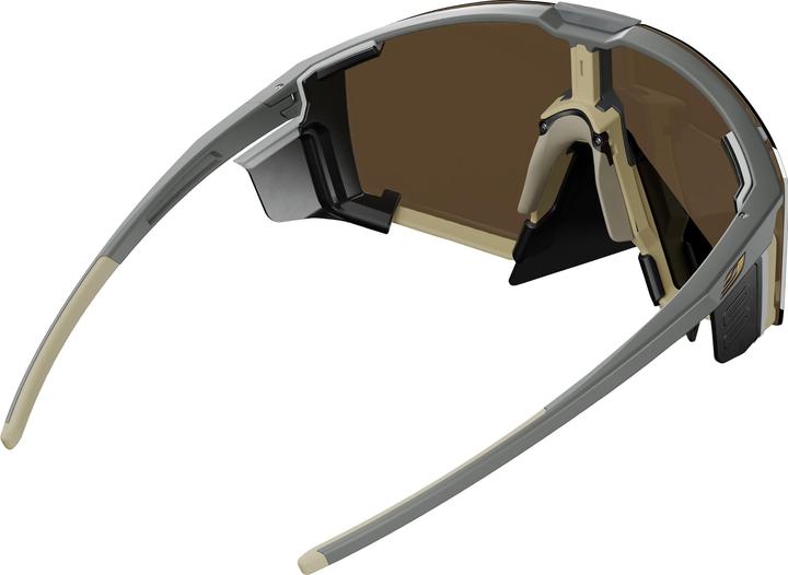 Immagine prodotto Julbo Edge Cover Reactiv 2-4 (Marrone, Marrone scuro opaco, marrone scuro-marrone-marrone, Giallo-Blu Flash, Marrone)