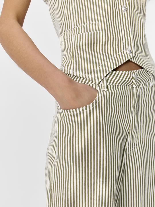 Immagine prodotto Object Streifen Jeans mit weitem Bein (XS)