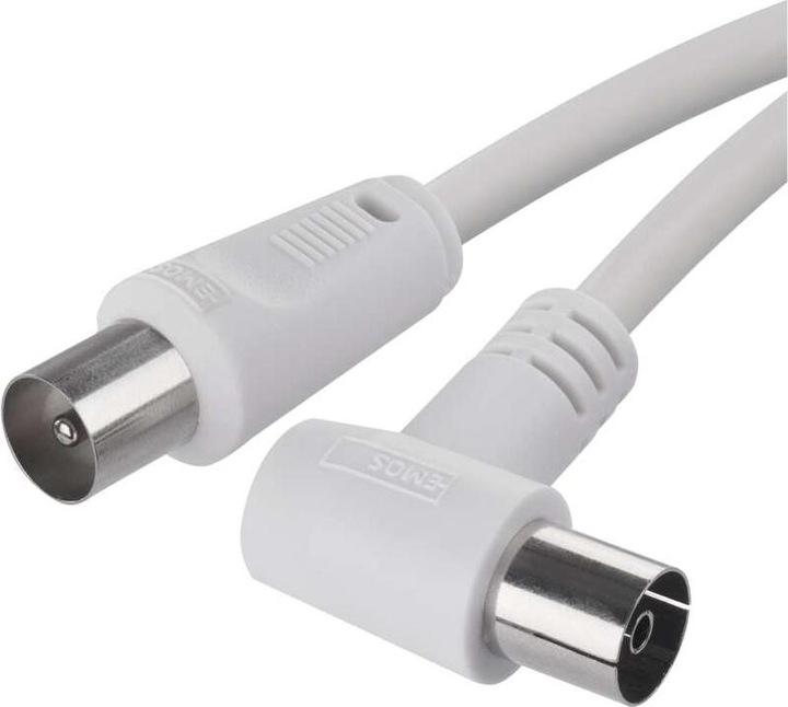 Immagine prodotto Emos Cavo coassiale per antenna, schermato 2,5 m - spina angolare (Cavi antenna)