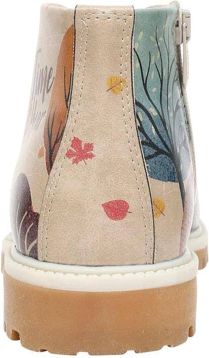 Actual product image Dogo Vegan Leather Multicolor Zip Boots (41)