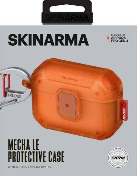 Produktbild Skinarma Case Mecha LE for AirPods Pro 3 orange (Kopfhörer Hülle)