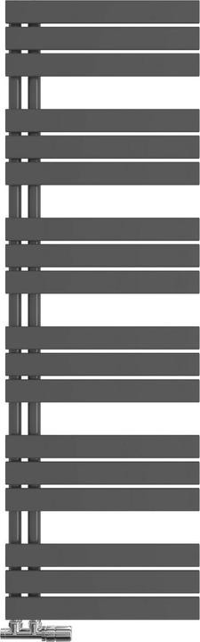 Produktbild Emke Badheizkörper Handtuchhalter Handtuchwärmer 160x50cm Schwarz 794w (794 W)